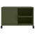 Szafka RTV, oliwkowa, 68x39x43,5 cm, stal walcowana na zimno