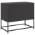 Szafka pod telewizor, czarna, 68x39x60,5 cm, stalowa