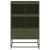 Szafka, oliwkowa, 68,5x39x111,5 cm, stal walcowana na zimno