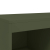 Szafka, oliwkowa, 68,5x39x111,5 cm, stal walcowana na zimno