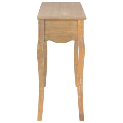 Stolik konsolowy z 2 szufladami, 110x35x76 cm