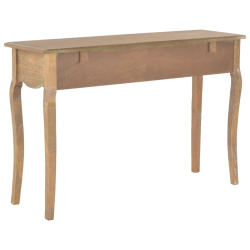 Stolik konsolowy z 2 szufladami, 110x35x76 cm