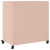 Szafka, różowa, 68,5x39x72 cm, stal walcowana na zimno