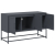 Szafka pod telewizor, antracytowa, 100,5x39x60,5 cm, stalowa