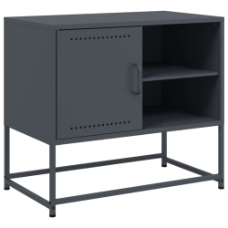 Szafka pod telewizor, różowa, 100,5x39x60,5 cm, stalowa