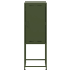 Szafka, oliwkowa, 36x39x107 cm, stal