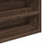 Witryna, brązowy dąb, 100x15x58 cm, materiał drewnopochodny