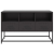 Szafka pod telewizor, czarna, 100,5x39x60,5 cm, stalowa