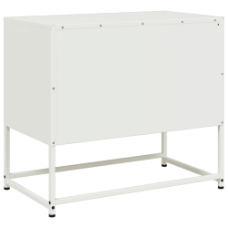 Szafka pod telewizor, oliwkowa, 100,5x39x60,5 cm, stalowa