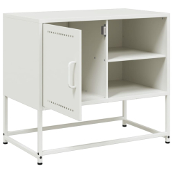 Szafka pod telewizor, oliwkowa, 100,5x39x60,5 cm, stalowa