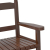 Fotele bujane dziecięce, 2 szt., brązowe, drewno topolowe