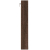 Witryna, brązowy dąb, 100x8,5x58 cm, materiał drewnopochodny
