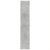 Regał, szarość betonu, 100x36x189 cm, materiał drewnopochodny