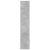 Regał, szarość betonu, 70x36x189 cm, materiał drewnopochodny