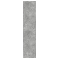 Wysoka szafka, szarość betonu, 45x41x185 cm