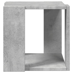Stolik kawowy, szarość betonu, 32x32x30 cm