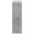 Regał, szarość betonu, 102x32x102 cm, materiał drewnopochodny