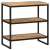 Stolik konsolowy, 70x35x70 cm, surowe drewno mango