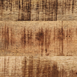 Stolik konsolowy, 70x35x70 cm, surowe drewno mango