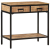 Stolik konsolowy, 70x35x70 cm, surowe drewno mango