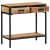 Stolik konsolowy, 70x35x70 cm, surowe drewno mango