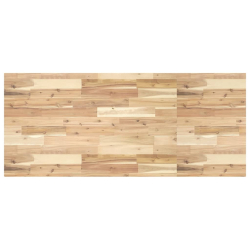 Blat stołu, prostokątny, 120x60x4 cm, lite drewno akacjowe