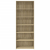 Witrynka, dąb sonoma, 70x41x185 cm, materiał drewnopochodny