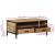 Stolik kawowy, 90x50x30 cm, surowe lite drewno mango