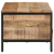 Stolik kawowy, 90x50x30 cm, surowe lite drewno mango