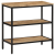 Stolik konsolowy, 70x35x70 cm, surowe drewno mango