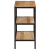 Stolik konsolowy, 70x35x70 cm, surowe drewno mango
