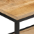 Stolik konsolowy, 70x35x70 cm, surowe drewno mango