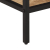 Stolik konsolowy, 70x35x70 cm, surowe drewno mango