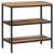 Stolik konsolowy, 70x35x70 cm, surowe drewno mango