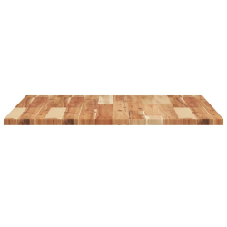 Blat do stolika, kwadratowy, 70x70x2 cm, lite drewno akacjowe