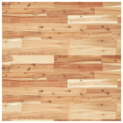 Blat do stolika, kwadratowy, 90x90x2 cm, lite drewno akacjowe