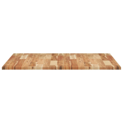 Blat do stolika, kwadratowy, 90x90x2 cm, lite drewno akacjowe