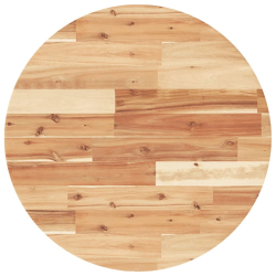 Blat do stolika, okrągły, Ø60x4 cm, lite drewno akacjowe