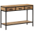 Stolik konsolowy, 100x35x70 cm, surowe lite drewno mango