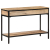 Stolik konsolowy, 100x35x70 cm, surowe lite drewno mango