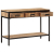 Stolik konsolowy, 100x35x70 cm, surowe lite drewno mango
