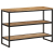 Stolik konsolowy, 100x35x70 cm, surowe lite drewno mango