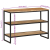 Stolik konsolowy, 100x35x70 cm, surowe lite drewno mango