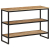 Stolik konsolowy, 100x35x70 cm, surowe lite drewno mango