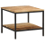 Stolik kawowy, 55x55x45 cm, surowe lite drewno mango