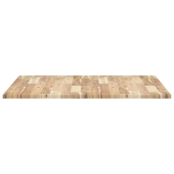 Blat do stolika, kwadratowy, 90x90x2 cm, lite drewno akacjowe