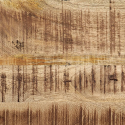 Stół jadalniany, 110x55x75 cm, surowe lite drewno mango