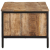 Stolik kawowy, 80x50x40 cm, surowe lite drewno mango