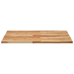 Blat do stolika, kwadratowy, 80x80x2 cm, lite drewno akacjowe