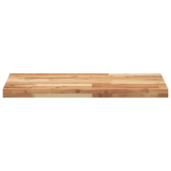 Półka ścienna, 100x40x4 cm, olejowane drewno akacjowe